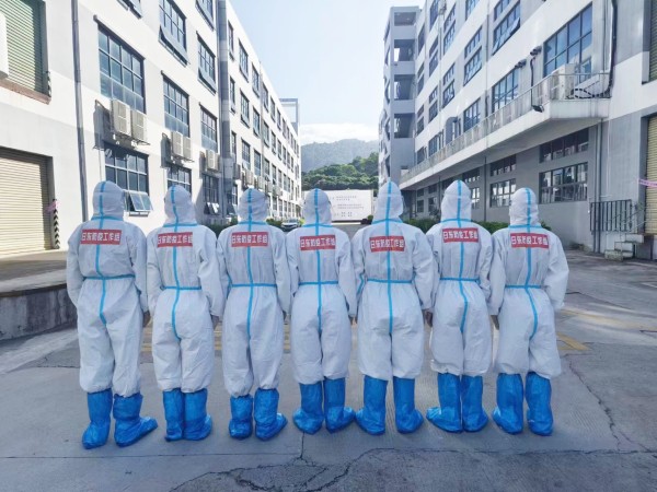 奮勇當先，筑牢疫情防控第一道防線——日東科技疫情防控紀實